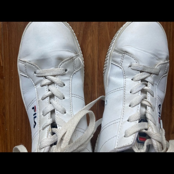 Fila Panache White and Silver Sneaker Sz 7 - Picture 7 of 16